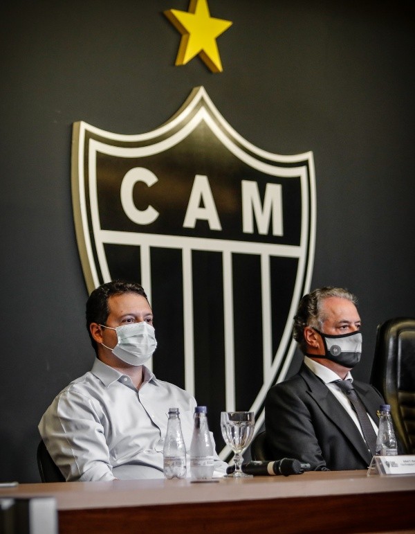 (Fotos: Bruno Cantini / Agência Galo / Atlético) Rafael Menin fala sobre SAF no Atlético