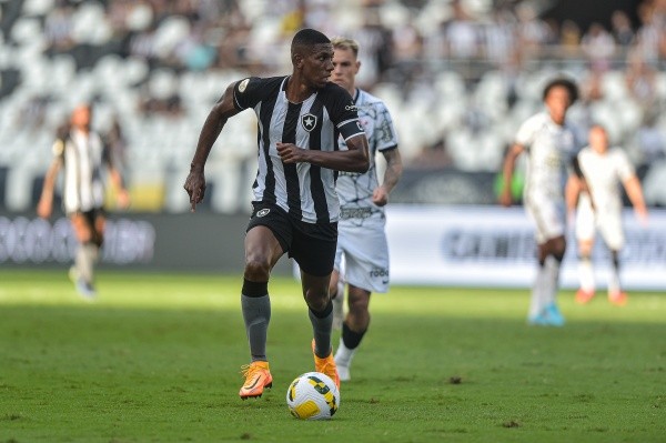 Thiago Ribeiro/AGIF/ Botafogo em campo pelo Brasileirão.