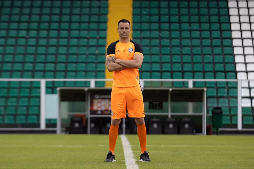 Patrick Floriani/FFC/ Figueirense lança camisa em homenagem ao goleiro Wilson.