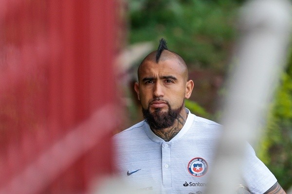 Foto:Marcello Zambrana/AGIF | Vidal aceita reduzir salário para atuar no Flamengo