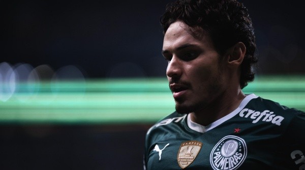 Veiga fez três gols para o Palmeiras na Libertadores (Foto: Ettore Chiereguini/AGIF)