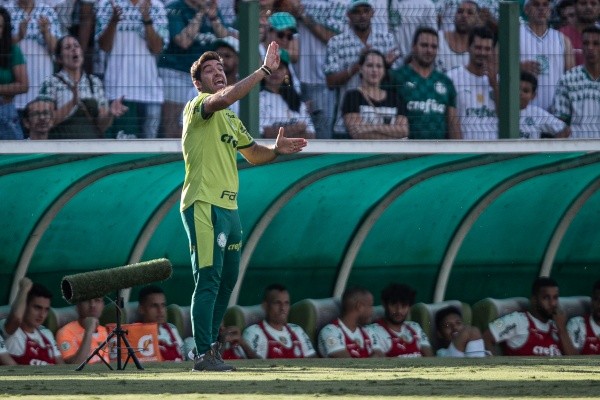 Foto:Heber Gomes/AGIF | Abel Ferreira falou sobre o elenco do Palmeiras ser curto