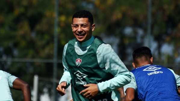 André fora da partida – Foto: Lucas Merçon/Flickr/Fluminense