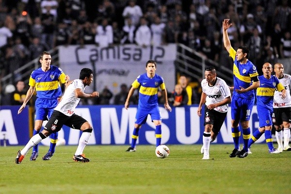 Helio Suenaga/LatinContent via Getty Images/ Corinthians x Boca Juniors. 