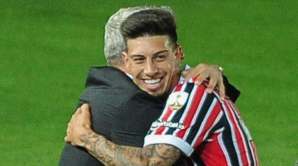 Rigoni teve seu melhor momento com Hernán Crespo (Foto: FotoBaires/AGIF)