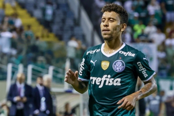 Marcos Rocha foi destacado por Leifert no Palmeiras (Foto: Marcello Zambrana/AGIF)