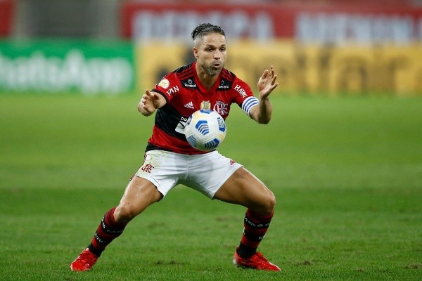 Wagner Meier/Getty Images/ Diego Ribas em campo pelo Flamengo.  