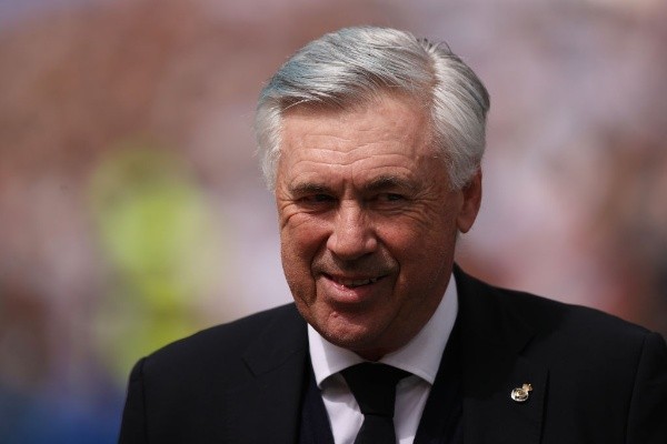 Gonzalo Arroyo Moreno/Getty Images/ Carlos Ancelotti, campeão espanhol com o Real Madrid, 