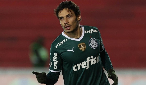 Foto: César Greco – Veiga chegou a 14 gols na Libertadores e se torna o maior artilheiro do Palmeiras no torneio