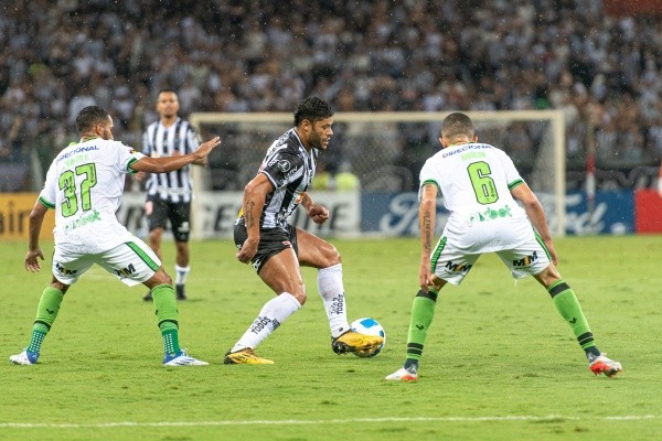 Alessandra Torres/AGIF/ Atlético-MG em campo. 