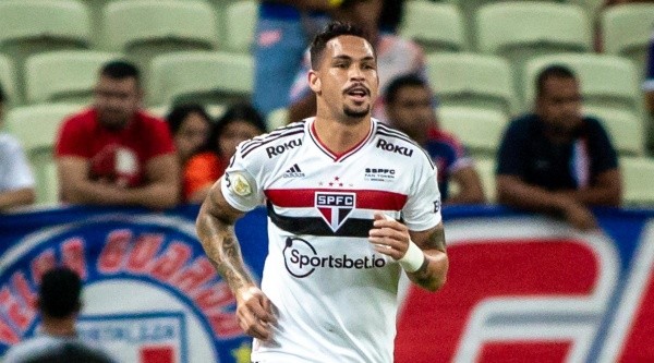 Luciano marcou três gols em três jogos pelo São Paulo no Brasileirão (Foto: Pedro Chaves/AGIF)