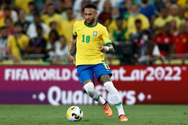 Buda Mendes/Getty Images/ Neymar em campo pela seleção brasileira. Buda Mendes/Getty Images/ Neymar em campo pela seleção brasileira.