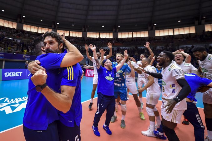 Cruzeiro campeão da Superliga 2022 - Foto: Sada Cruzeiro