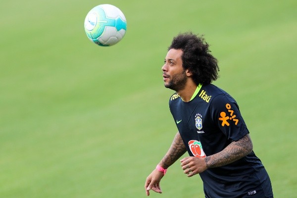 Foto: Marcello Zambrana/AGIF – Hoje veterano no Real Madrid, Marcelo marcou seu primeiro gol como profissional diante do Vila Nova