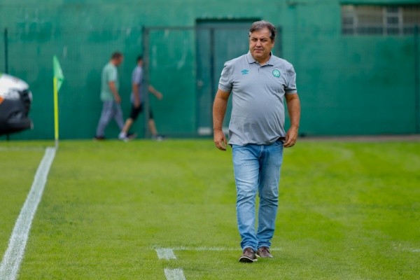 Foto: (Dinho Zanotto/AGIF) - Gilson Kleina quer que o Verdão do Oeste mantenha o mesmo nível de atuação jogando em casa e como visitante