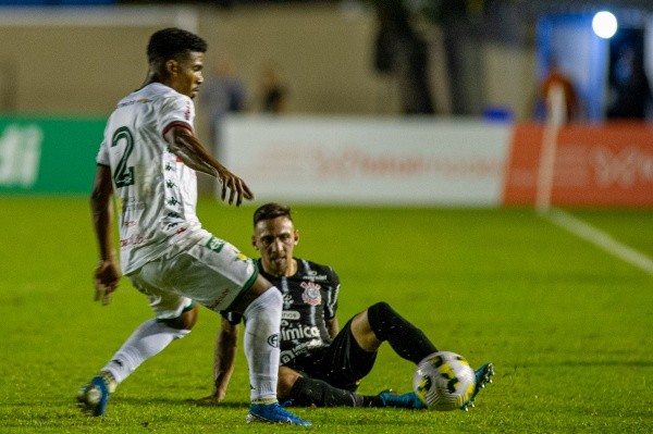 Marcos Zanutto/AGIF/ Corinthians e Portuguesa-RJ no primeiro duelo pela Copa do Brasil. 