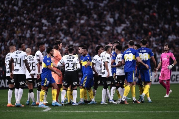 Ettore Chiereguini/AGIF/ Corinthians e Boca Juniors na Neo Quimica Arena. 