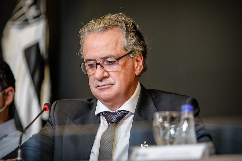 ( Fotos: Bruno Cantini / Agência Galo / Atlético) Rodrigo Caetano é cogitado no Vasco para assumir cargo