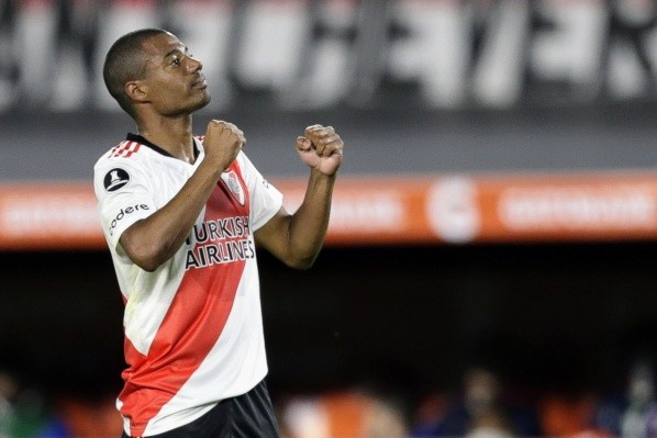 Foto: Fotobairesarg/AGIF – De la Cruz está no River Plate desde o ano de 2017
