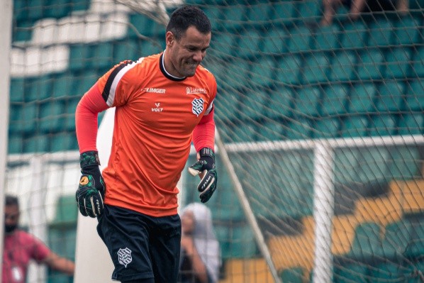 Foto: (Flickr Oficial Figueirense/Patrick Floriani/FFC) - Wilson durante treinamento do Figueirense