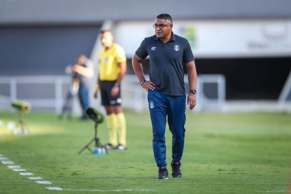 Foto: (Lucas Uebel/Grêmio FBPA) - Roger Machado não tem sido unanimidade entre a torcida do Grêmio
