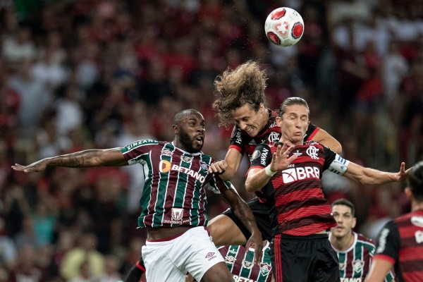  Jorge Rodrigues/AGIF/ Fluminense x Flamengo em campo. 