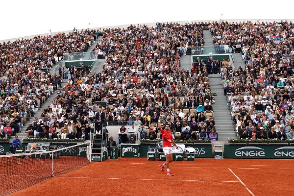 Pierse/Getty Images/ Novak Djokovic. 