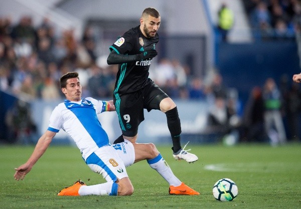 Gabriel Pires contra o Real Madrid – Foto: Denis Doyle/Getty Images