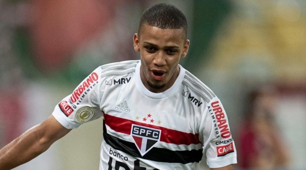 Brenner com a camisa do São Paulo - Foto: Jorge Rodrigues/AGIF