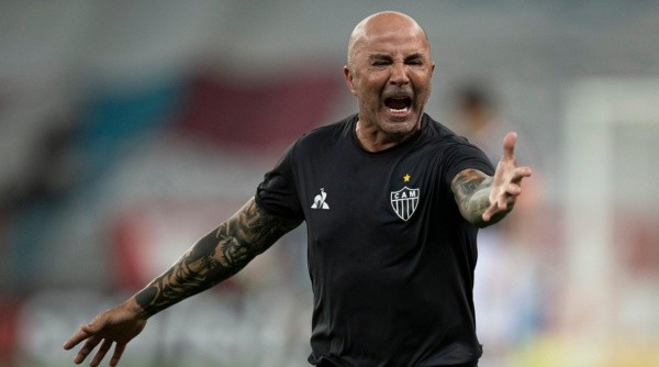 Sampaoli treinou o Atlético-MG em 2021 (Foto: Jorge Rodrigues/AGIF)