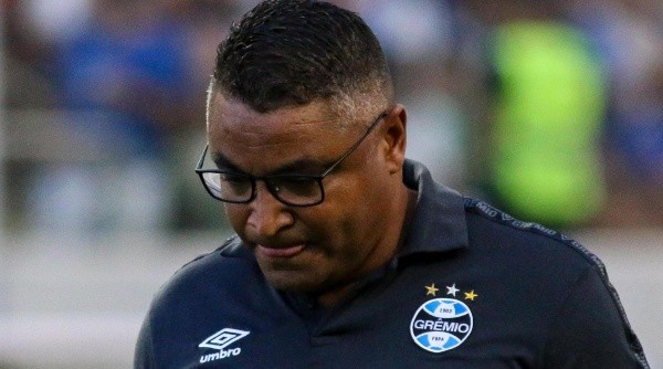 Roger Machado está pressionado no Grêmio (Foto: Fernando Moreno/AGIF) Roger Machado está pressionado no Grêmio (Foto: Fernando Moreno/AGIF)