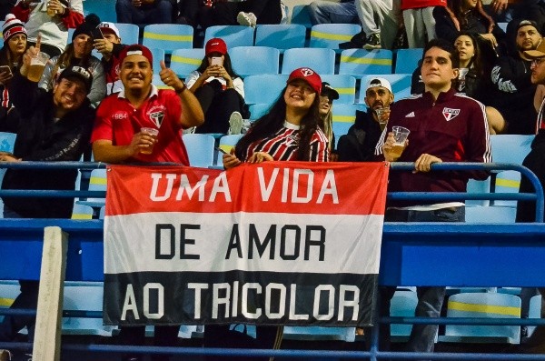 R.Pierre/AGIF/ Torcida do São Paulo. 