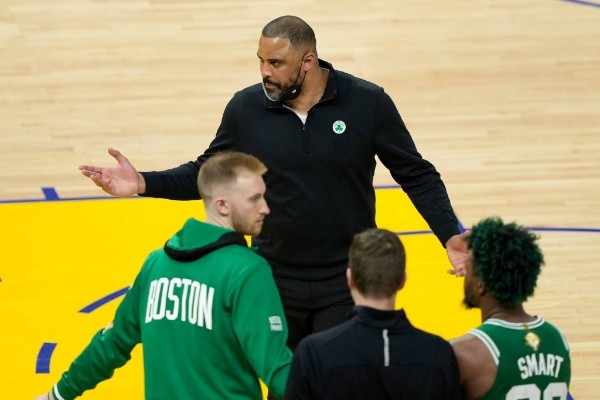 Thearon W. Henderson/Getty Images/ Finais NBA | 'Vamos trazer a série de volta para San Francisco', promete o técnico dos Celtics após derrota desta terça. 
