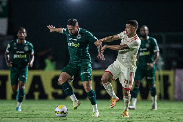 Heber Gomes/AGIF/ Goiás x Internacional. 