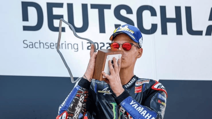 Fabio Quartararo foi o vencedor deste domingo - Foto: Twitter oficial de Quartararo