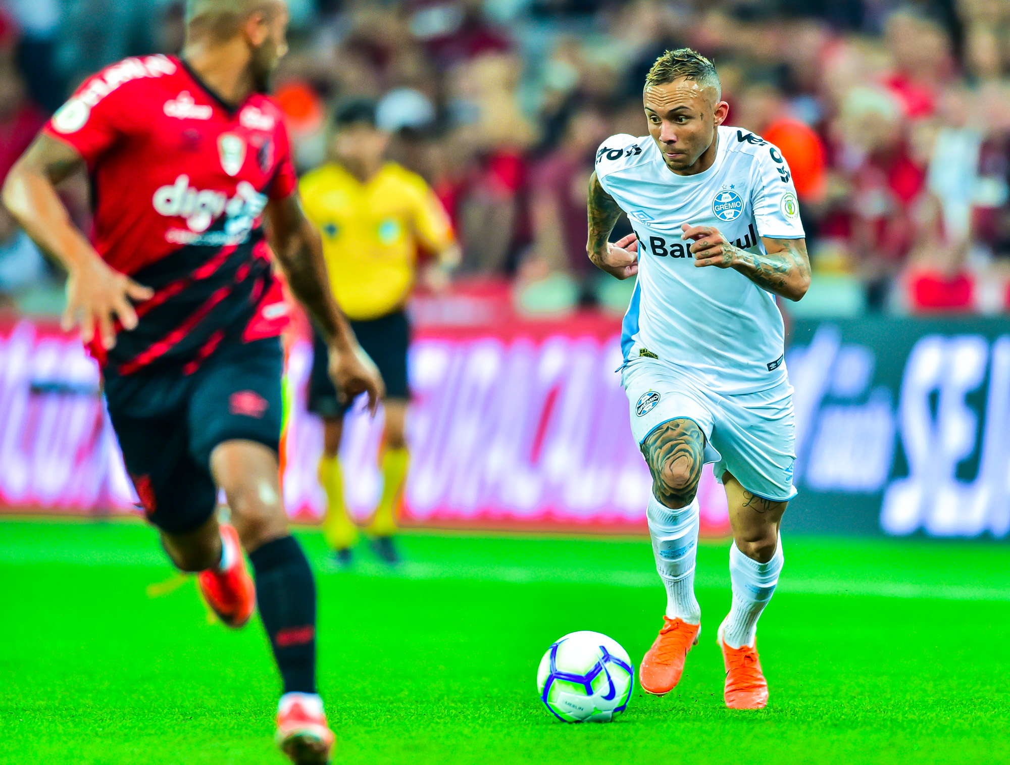 Agif/Jason Silva – Everton Cebolinha acaba de chegar ao Flamengo.