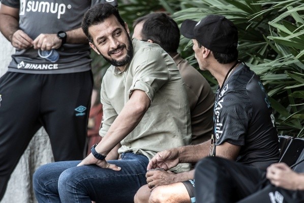 Foto: Ivan Storti/Santos FC – Dracena e alta cúpula do Peixe não gostaram de desabafo público de Bustos sobre elenco