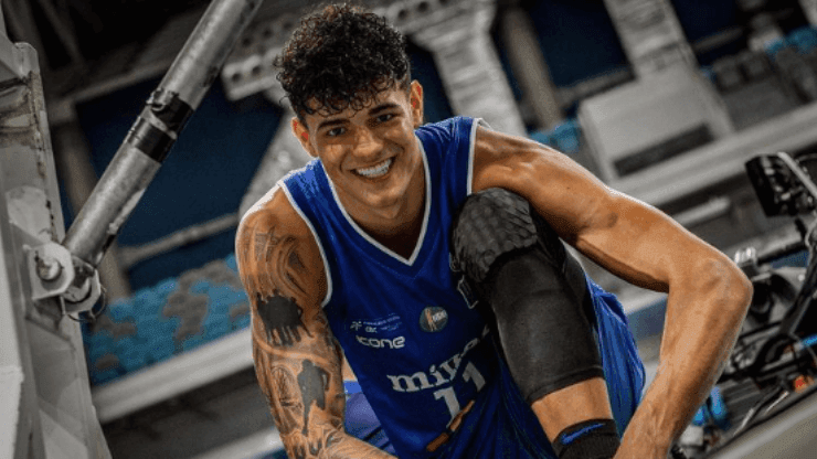 Gui Santos estará no Draft. Foto: Instagram guisantos_4