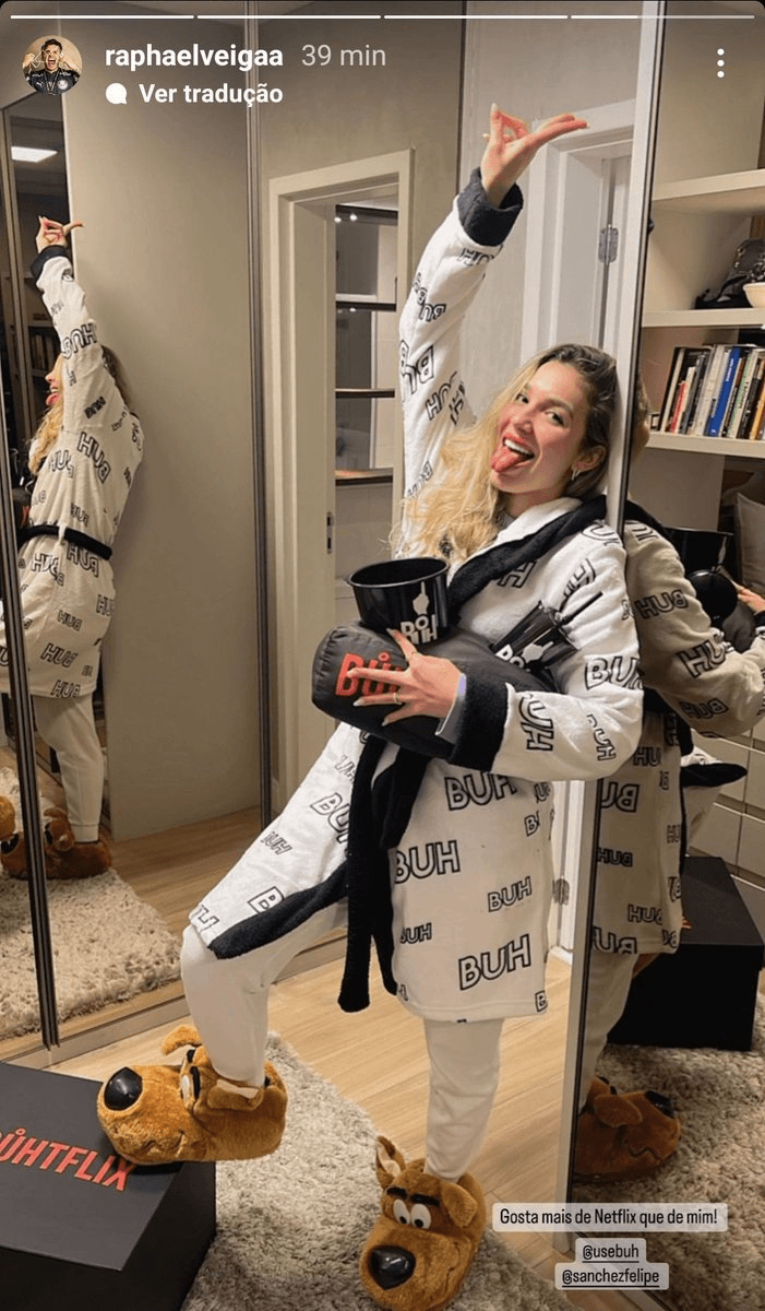 Raphael Veiga retomou seu relacionamento com Bruna Santana (Foto: Reprodução/INstagram/Raphael Veiga) Raphael Veiga retomou seu relacionamento com Bruna Santana (Foto: Reprodução/INstagram/Raphael Veiga)