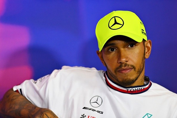 Hamilton durante o GP da Inglaterra deste fim de semana. Créditos: Getty Images