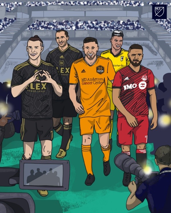 Foto: Reprodução/Major League Soccer – A MLS conta com grandes jogadores como Bale, Insigne, Chielline e Carlos Vela