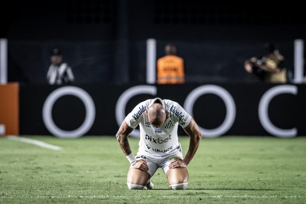 Agif/Raul Baretta – Maicon retornou ao Santos em partida pela Sul-Americana