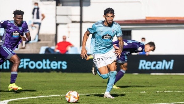 Fabrício em jogo pelo Celta B – Foto: Divulgação/Celta de Vigo