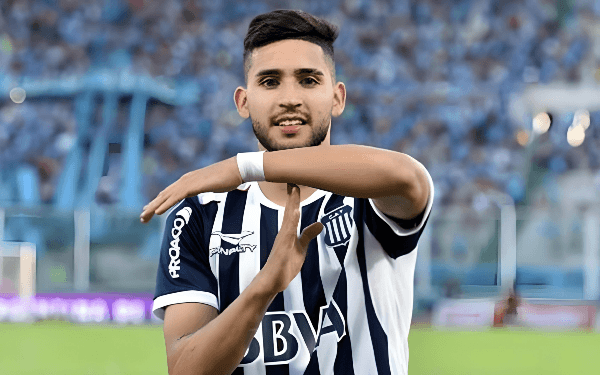Nahuel Bustos foi destaque no Talleres-ARG (Foto: Divulgação / Talleres)