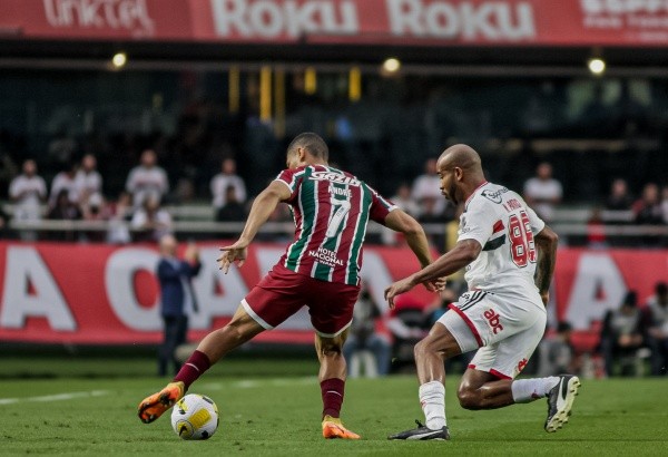 Guilherme Drovas/AGIF/ São Paulo x Fluminense. 