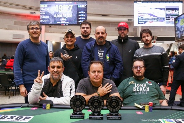 Mesa final Crazy Pineapple (Foto: Luiz Bertazini/BSOP)