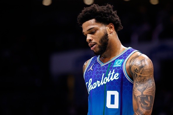 Miles Bridges durante a última temporada da NBA. Créditos: Getty Images