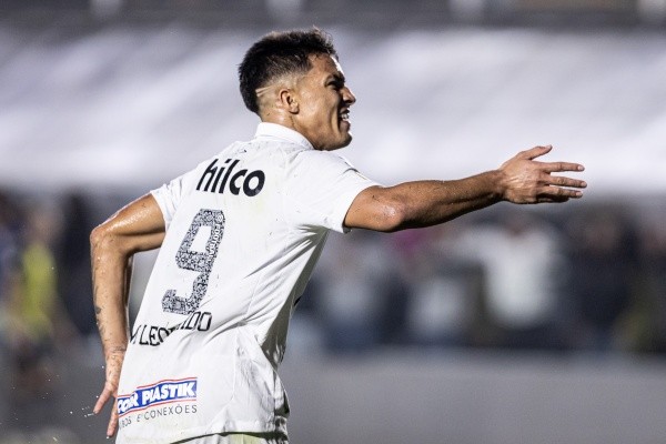 Marcos Leonardo será desfalque no santos (Foto: Raul Baretta/AGIF)