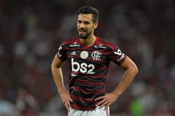 Foto: Thiago Ribeiro/AGIF – Pablo Marí foi titular durante a campanha de título da Libertadores em 2019