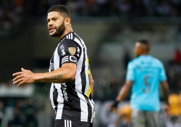 Fernando Moreno/AGIF/ Hulk em campo pelo Atlético-MG. Fernando Moreno/AGIF/ Hulk em campo pelo Atlético-MG.